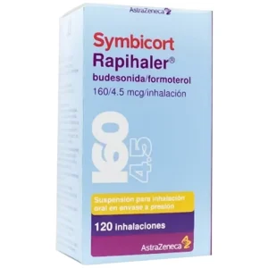 Thuốc xịt Symbicort Rapihaler AstraZeneca điều trị hen suyễn (120 liều)
