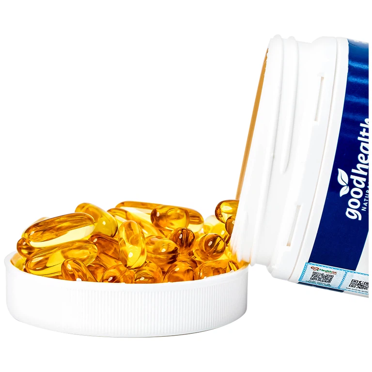 Viên uống Omega 3 Fish Oil 1000mg Good Health giúp phát triển não bộ, tốt cho mắt và tim mạch (150 viên)