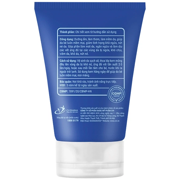 Kem dưỡng ẩm mềm da cho bé Kutieskin giảm khô ngứa, nứt nẻ da (30g)