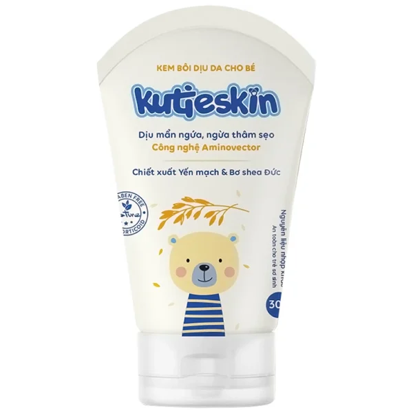 Kem bôi dịu da cho bé Kutieskin giảm mẩn ngứa, ngừa thâm sẹo (30g)