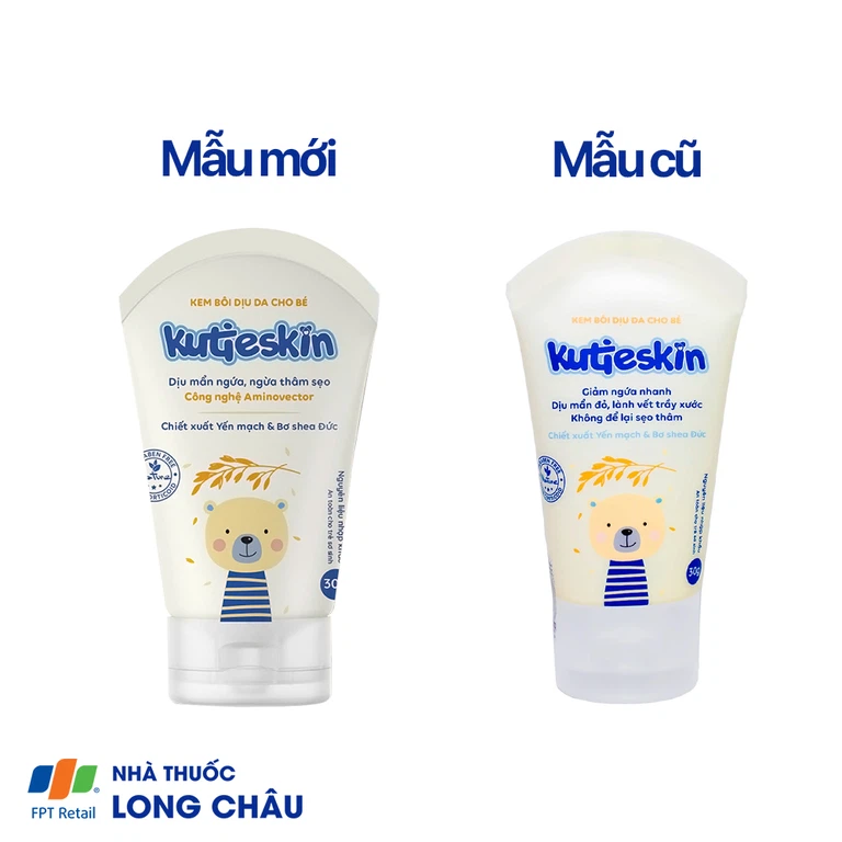 Kem bôi dịu da cho bé Kutieskin giảm mẩn ngứa, ngừa thâm sẹo (30g)