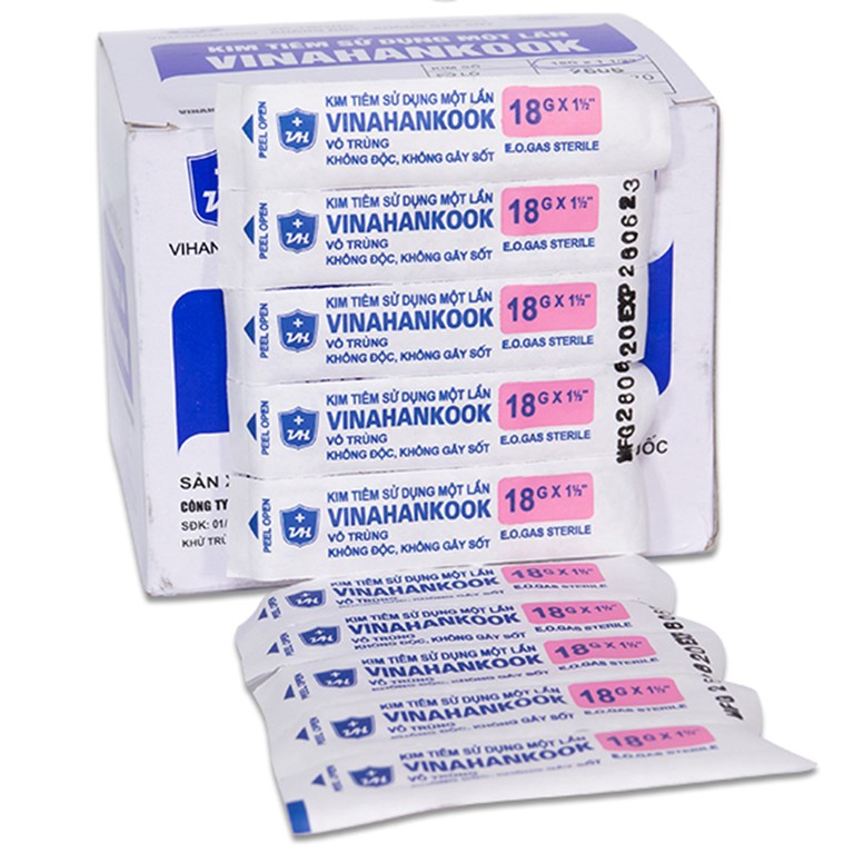 Kim tiêm 18G Vinahankook (100 Cái)