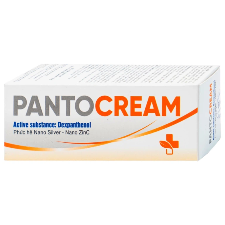 Kem Panto Cream Nano Silver - ZinC đặc trị bỏng (30ml)