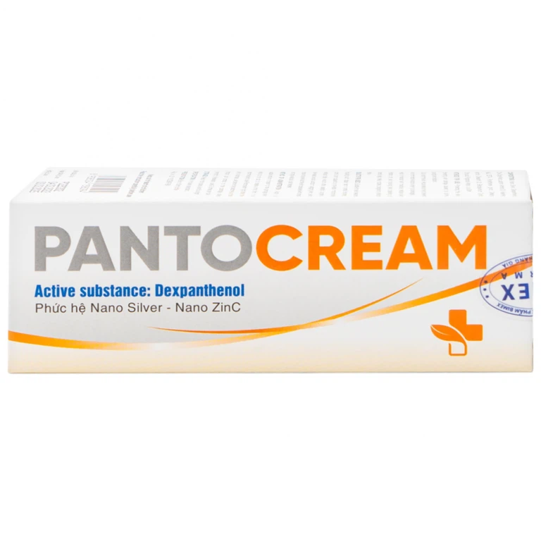 Kem Panto Cream Nano Silver - ZinC đặc trị bỏng (30ml)