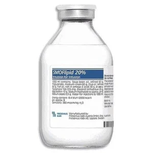 Dịch truyền tĩnh mạch Smoflipid 20% Fresenius Kabi cung cấp năng lượng, acid béo (100ml)