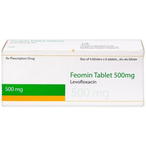 Thuốc Feomin 500mg General Pharm điều trị nhiễm khuẩn (6 vỉ x 4 viên)