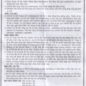 Bột pha hỗn dịch uống Cefimbrano 100 Vidipha điều trị nhiễm khuẩn (10 gói x 2g)