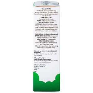 Tinh dầu trẻ em Nasomom-4 Reliv giảm triệu chứng nghẹt mũi, sổ mũi, khò khè, cảm cúm (70ml)