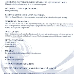 Tinh dầu trẻ em Nasomom-4 Reliv giảm triệu chứng nghẹt mũi, sổ mũi, khò khè, cảm cúm (70ml)