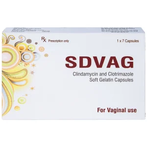 Viên đặt âm đạo Sdvag Gelnova điều trị viêm âm đạo, viêm cổ tử cung (1 vỉ x 7 viên)