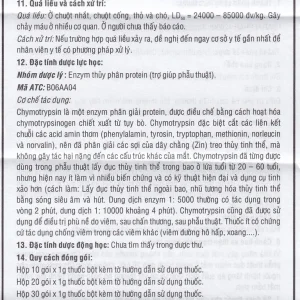 Thuốc Usaralphar 8400 UI Usarichpharm điều trị phù nề sau chấn thương, tổn thương mô mềm (30 gói x 1g)