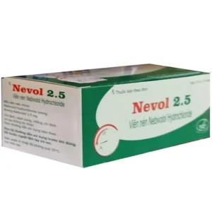 Viên nén Nevol 2.5 Medley Pharma điều trị tăng huyết áp vô căn (10 vỉ x 10 viên)