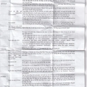 Thuốc Triplixam 5mg/1.25mg/5mg Servier điều trị tăng huyết áp (30 viên)