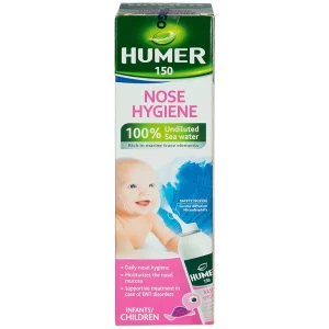 Dung dịch xịt mũi Humer 150 Nasal Hygiene vệ sinh khoang mũi hàng ngày (150ml)