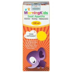 Dung dịch MorningKids Good Appetite tăng cường tiêu hóa, giúp ăn ngon miệng (150ml)