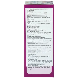 Dung dịch MorningKids Increase Height bổ sung vitamin, tăng chiều cao cho trẻ (150ml)