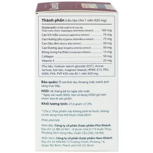 Viên uống QueenUp Thái Minh hỗ trợ tăng cường nội tiết tố nữ (30 viên)