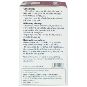 Viên uống QueenUp Thái Minh hỗ trợ tăng cường nội tiết tố nữ (30 viên)