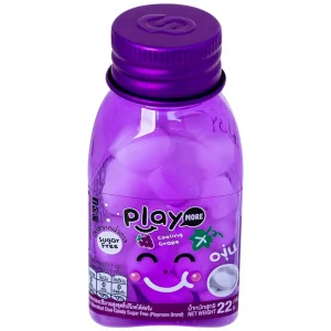 Kẹo the PlayMore hương Nho thơm miệng, mát họng, giảm stress (22g)