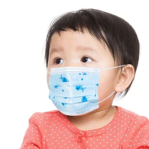 Khẩu trang y tế trẻ em Hamita ngăn bụi, kháng khuẩn (50 cái)