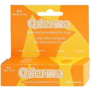 Gel Qderma giúp làm phẳng, mềm và mờ các loại sẹo (20g)