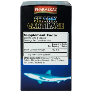Viên uống Shark Cartilage Pharmekal giúp phục hồi và tái tạo mô sụn khớp (100 viên)