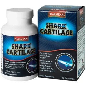 Viên uống Shark Cartilage Pharmekal giúp phục hồi và tái tạo mô sụn khớp (100 viên)