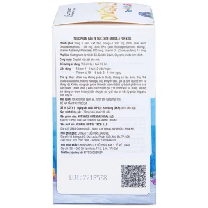 Viên uống Omega-3 For Kids Nutrimed giúp trẻ phát triển trí não, thị lực (100 viên)
