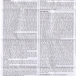 Viên nén Midorhum OPV hạ sốt, giảm ho, giảm đau, chống dị ứng (10 vỉ x 10 viên)