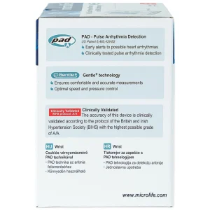 Máy đo huyết áp bắp tay tự động BP 3NV1-3E Microlife hỗ trợ đo huyết áp và nhịp tim