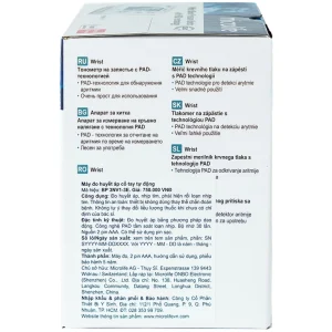 Máy đo huyết áp bắp tay tự động BP 3NV1-3E Microlife hỗ trợ đo huyết áp và nhịp tim