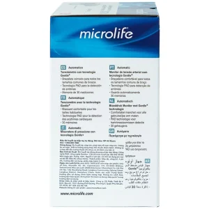 Máy đo huyết áp bắp tay tự động Microlife BP A2 Basic hỗ trợ đo huyết áp và nhịp tim