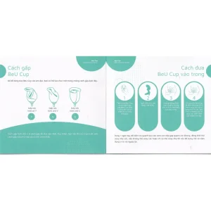 Cốc nguyệt san BeUCup siêu mềm, kiểm soát mùi hôi, hạn chế viêm nhiễm (45mm x 65mm)