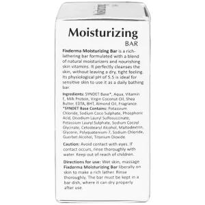 Xà phòng Fixderma Moisturizing Bar làm sạch da, dưỡng da và giữ ẩm làm da mềm mịn (100g)