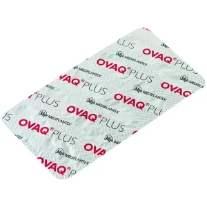 Viên uống OVAQ Plus TW Mediplantex bổ sung dinh dưỡng cho phụ nữ trước khi mang thai (60 Viên)