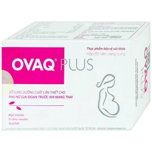Viên uống OVAQ Plus TW Mediplantex bổ sung dinh dưỡng cho phụ nữ trước khi mang thai (60 Viên)