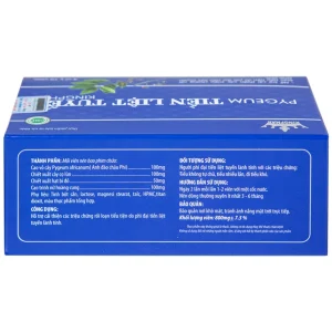 Viên uống Pygeum Tiền Liệt Tuyến Kingphar hỗ trợ cải thiện rối loạn tiểu tiện (4 vỉ x 10 viên)