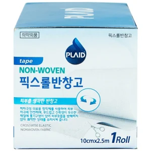 Băng keo cuộn co giãn Non-Woven Fix Roll Plaster 10cm x 2.5m Young Chemical cố định ống truyền dẫn, truyền dịch (1 cuộn)