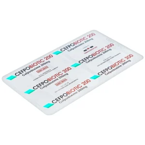 Thuốc Cefpobiotic 200mg Medipharco điều trị nhiễm khuẩn (2 vỉ x 10 viên)