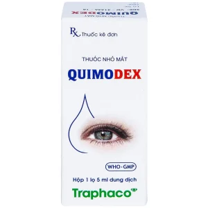 Thuốc nhỏ mắt Quimodex Traphaco điều trị các chứng nhiễm khuẩn mắt (5ml)