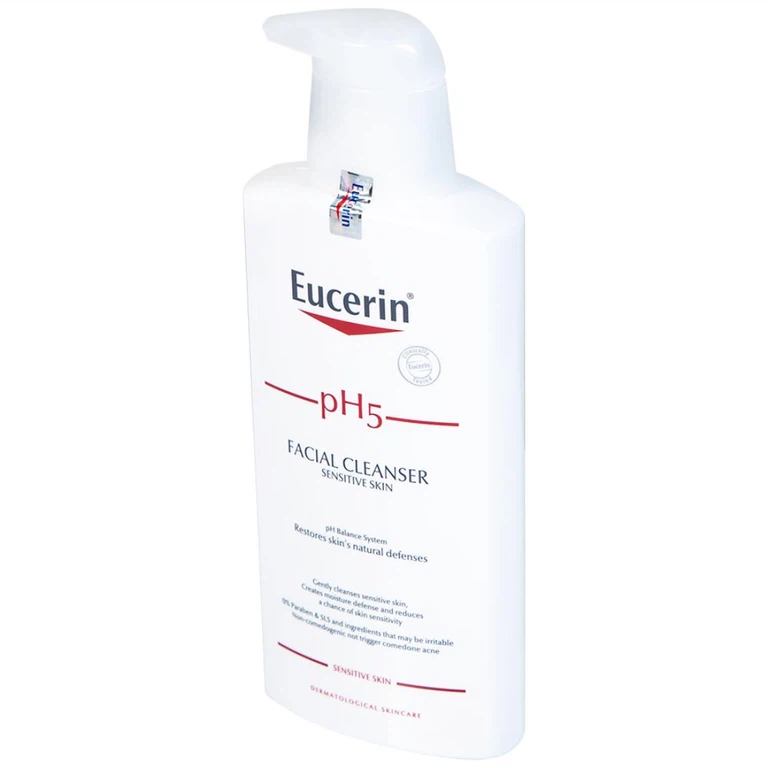 Sữa rửa mặt cho da nhạy cảm Eucerin PH5 Facial Cleanser Sensitive Skin (400ml)