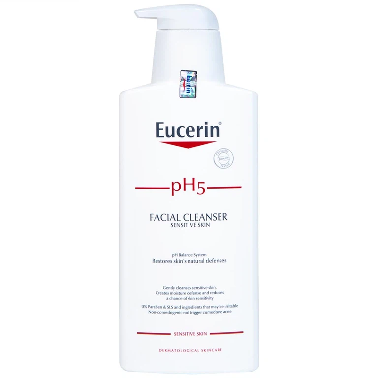 Sữa rửa mặt cho da nhạy cảm Eucerin PH5 Facial Cleanser Sensitive Skin (400ml)