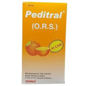 Thuốc Peditral (O.R.S.) Searle điều trị chứng mất nước, chất điện giải (20 gói)