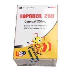 Thuốc Toprozil 250 US Pharma điều trị nhiễm trùng nhẹ đến trung bình (10 gói x 4.5g)