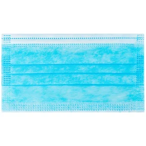 Khẩu trang y tế Naturecare màu xanh 3 lớp hỗ trợ ngăn khói, bụi, kháng khuẩn (50 cái)