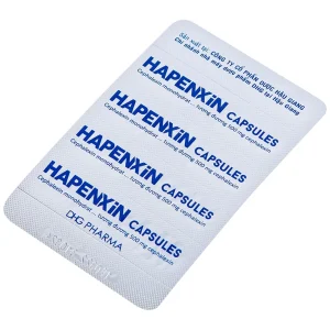 Thuốc Hapenxin Capsules DHG điều trị nhiễm khuẩn (10 vỉ x 10 viên)