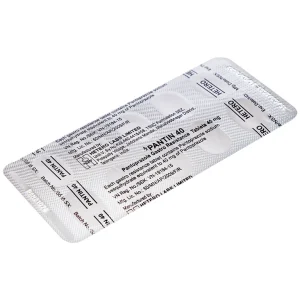 Viên nén Pantin 40 Hetero điều trị viêm loét thực quản (3 vỉ x 10 viên)
