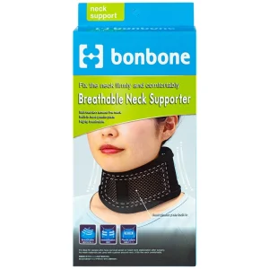 Đai nẹp cổ thoáng khí size L Bonbone Breathable Neck Supporter hỗ trợ cố định cổ