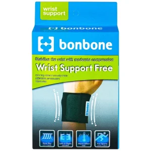 Đai nẹp cổ tay free size Bonbone Wrist Supporter hỗ trợ cố định cổ tay