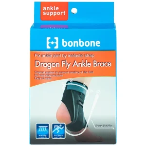Đai nẹp mắt cá chân Bonbone Dragon Fly Ankle Brace size S giảm rung và chấn động khi hoạt động liên tục